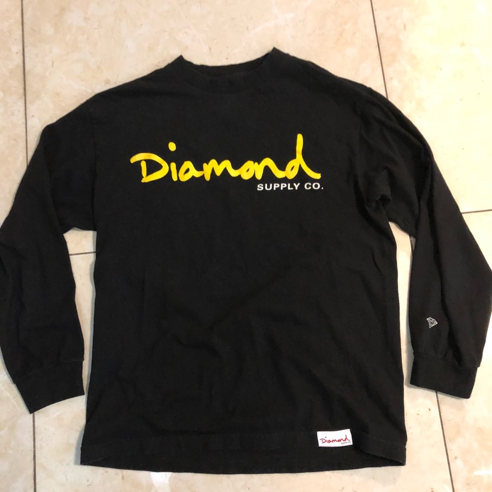 Diamond long sleeve tee